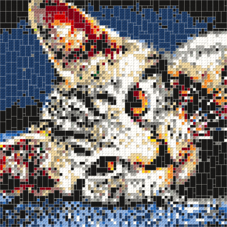 Turn any image into unique LEGO® compatible Brick Mosaic Art 